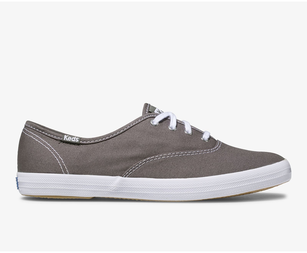 Keds Sneaker Damen Dunkelgrau - Champion Originals - UHQ-741329